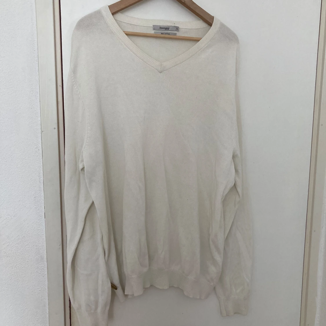 Stickad bomullströja 