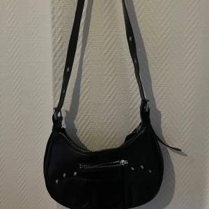 Black faux leather Bag 