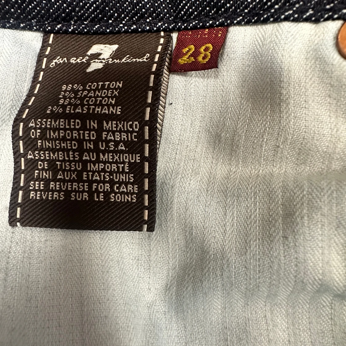 Långa Lågmidjade jeans - 90