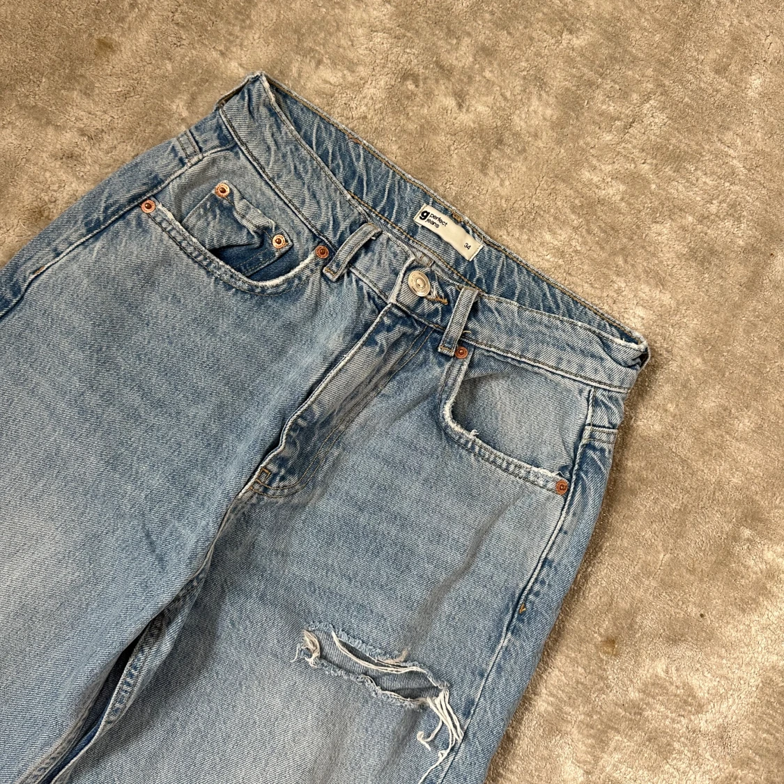 Jeans från Gina  - 92