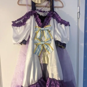 Kanata Konoe Cosplay Love Live - Selling because it was way too big. Been tried on once. Includes all accesories that came with; Dress, Choker, Arm band, Leg garter & Bows! Dm for more info & pics! (Bought for $113)