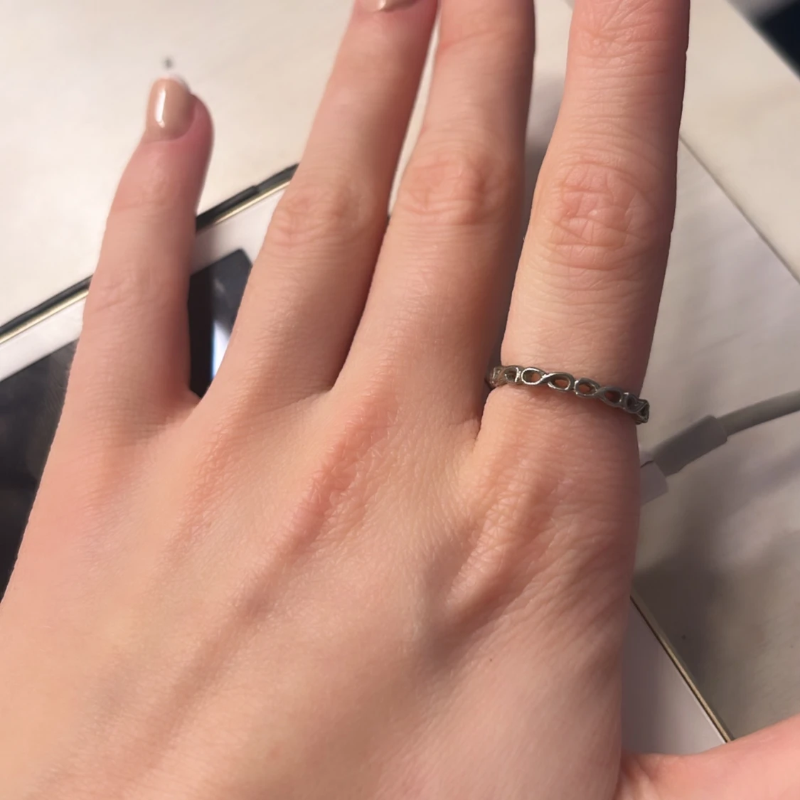 silvriga ringar - 91