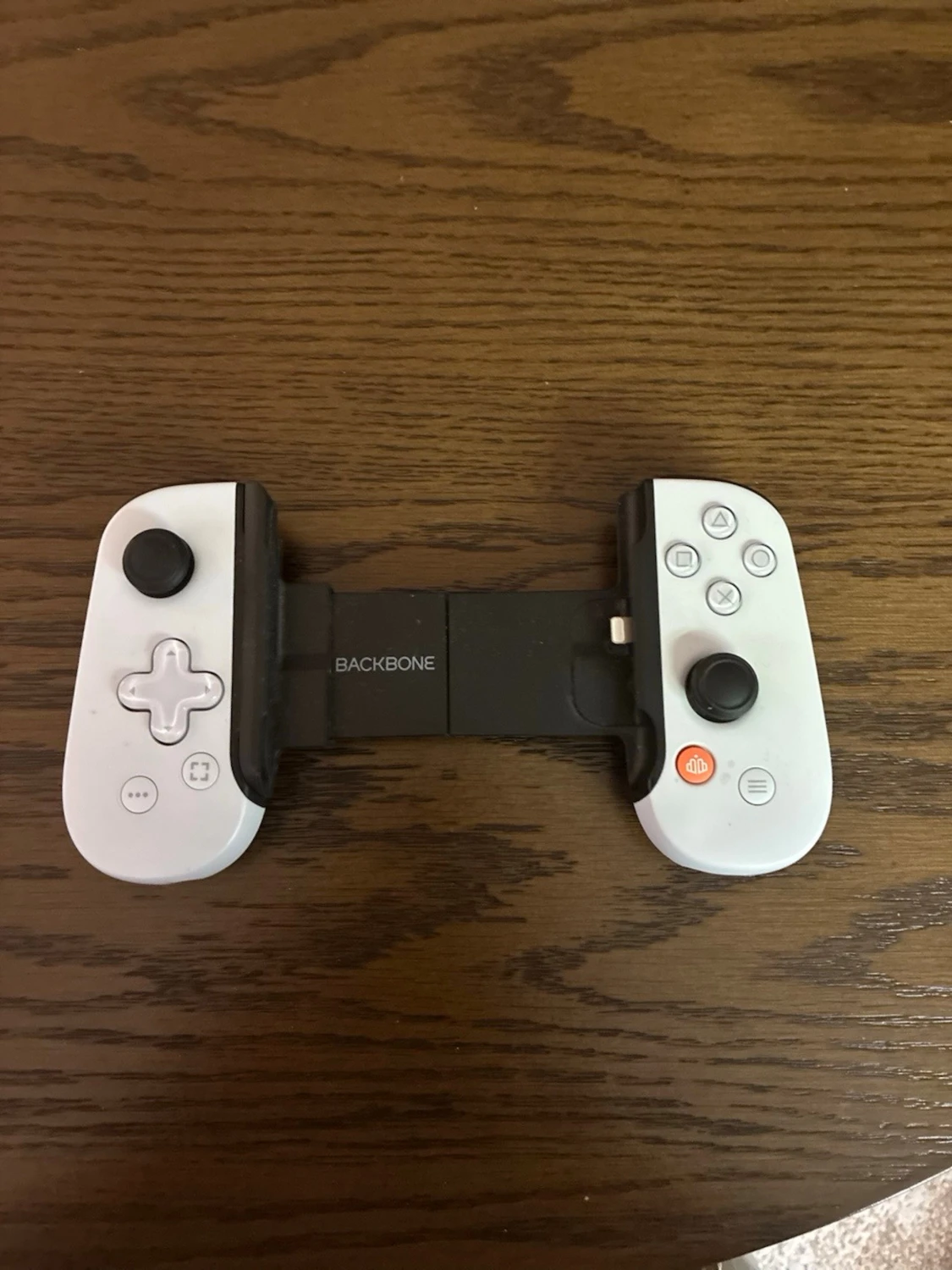 Backbone vit spelkontroll för mobil