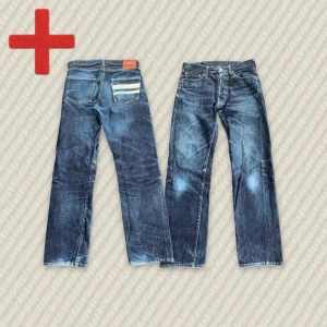 Momotaro GTB Selvedge  - A really nice pair of Momotaro GTB Selvedge Jeans. Size 31 on tag, fits straight. Great condition, see meassurements below!  Measurements: Waist – 40 cm, Rise – 28 cm, Thigh – 29 cm, Inseam – 81 cm, Length – 106 cm, Leg opening – 20.5 cm