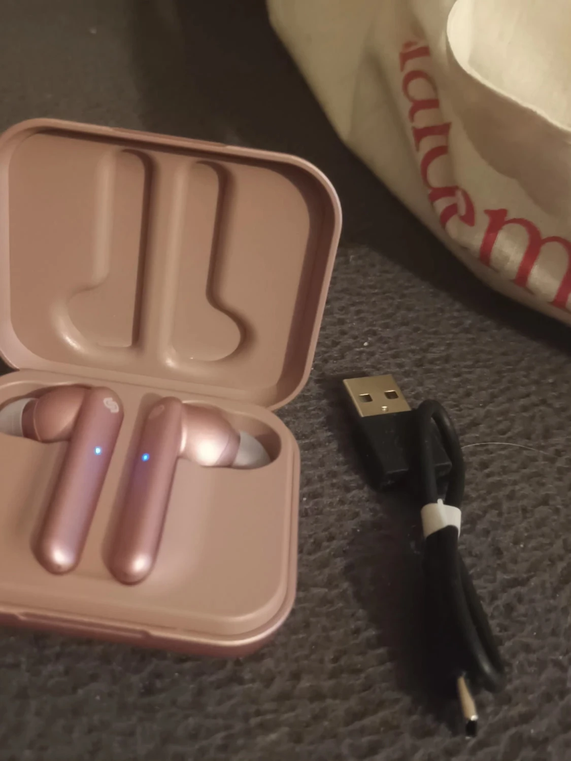 Rosa trådlösa in-ear hörlurar Urbanista - 1