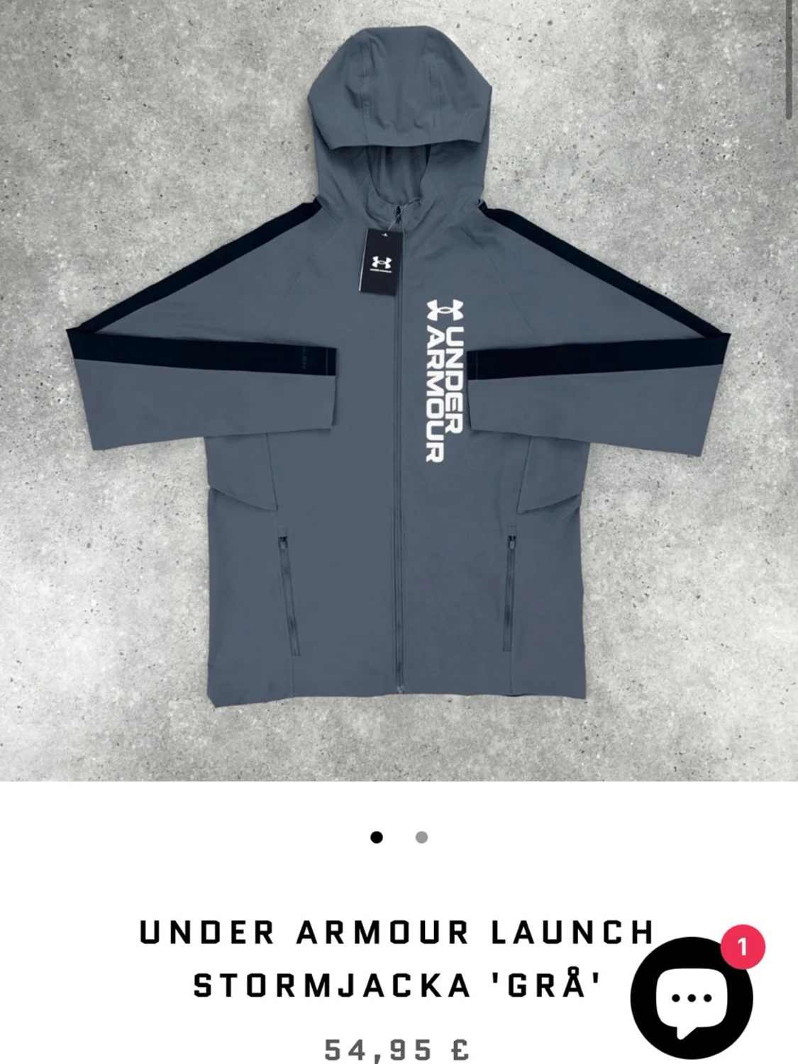 Söker Under armour jacka - 2