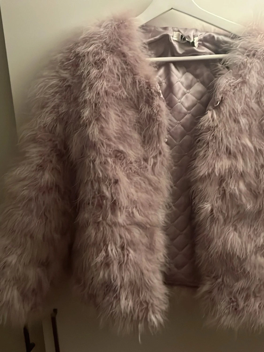  fluffig pälsjacka - 4