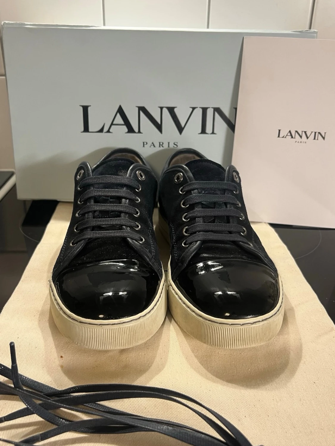 Lanvin mörkblåa  - 2