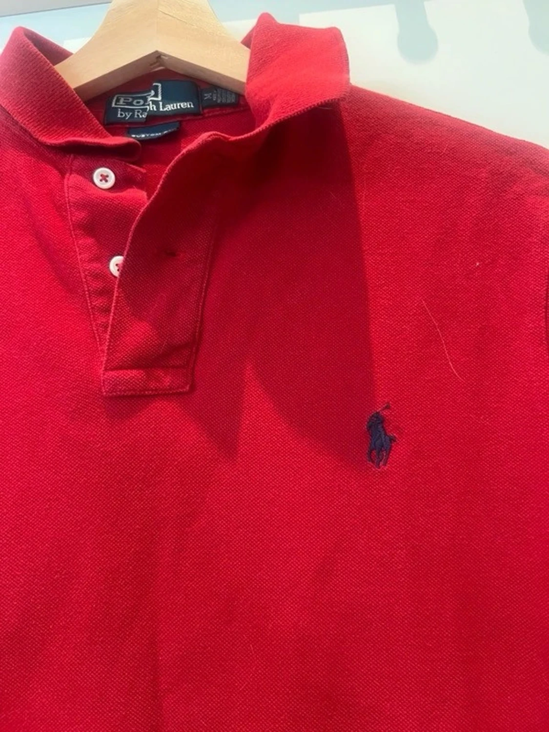 Röd pikétröja från Polo Ralph Lauren - 1