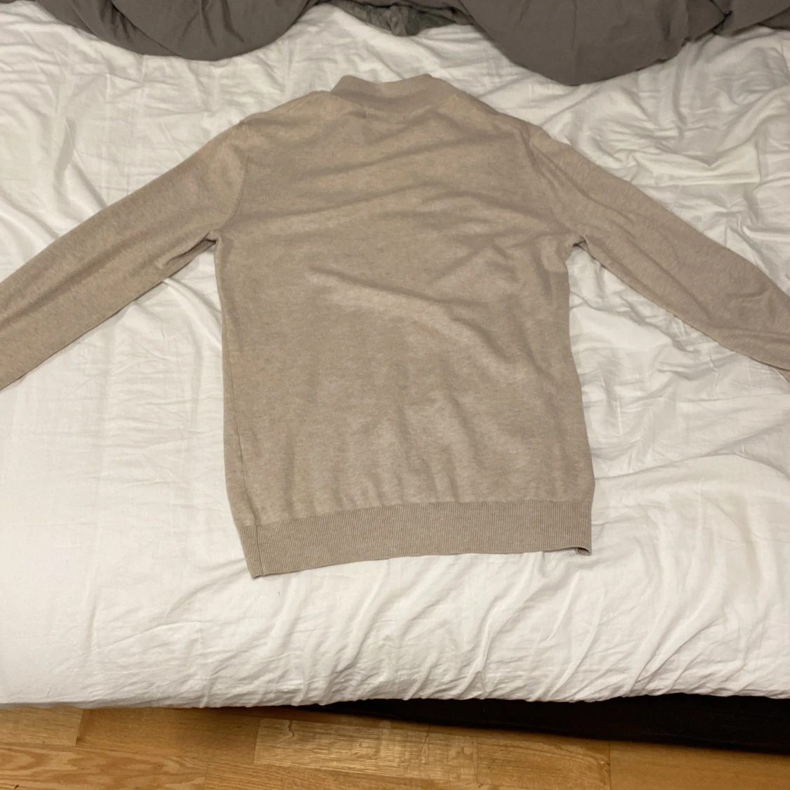 Beige Quarter zip dressman - 3