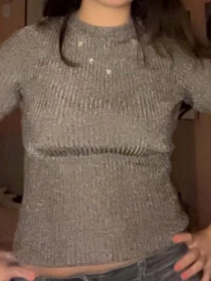 Glittrig silvrig topp - Helt ny 🫰🏼💕