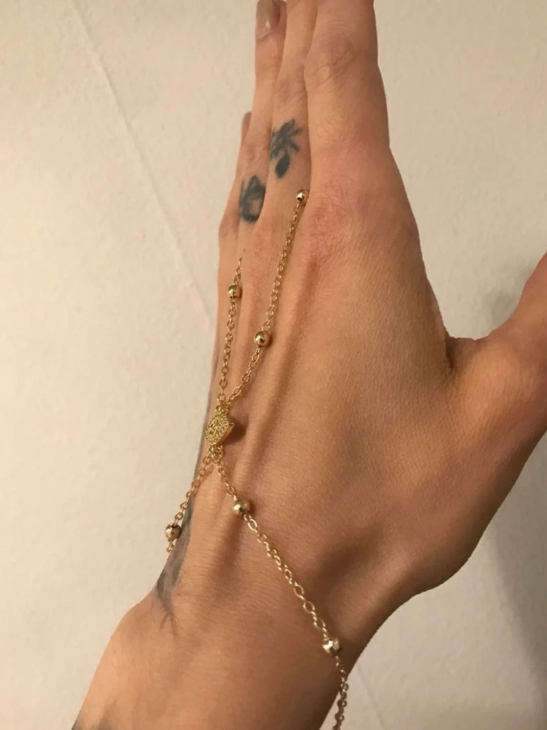 Handsmycke i 18k guldpltäering  - 3