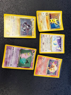 Pokemonkort 5st - Säljer dessa 5 kort