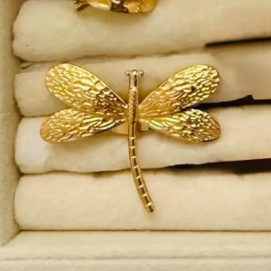 Rostfria ring trollslända  - Justerbar 