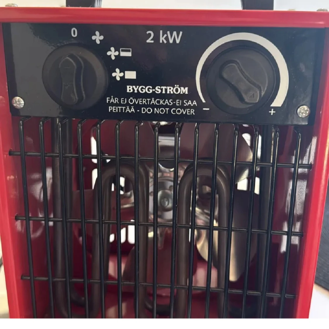 Malmbergs Värmefläkt Lämpöpuhallin 2kW - 2