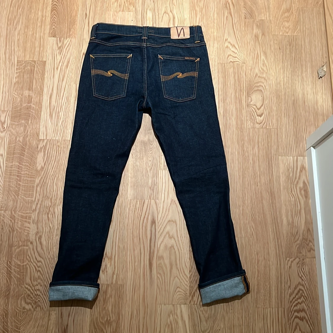Nudie Jeans Lean Dean mörkblå 31/34 - 1