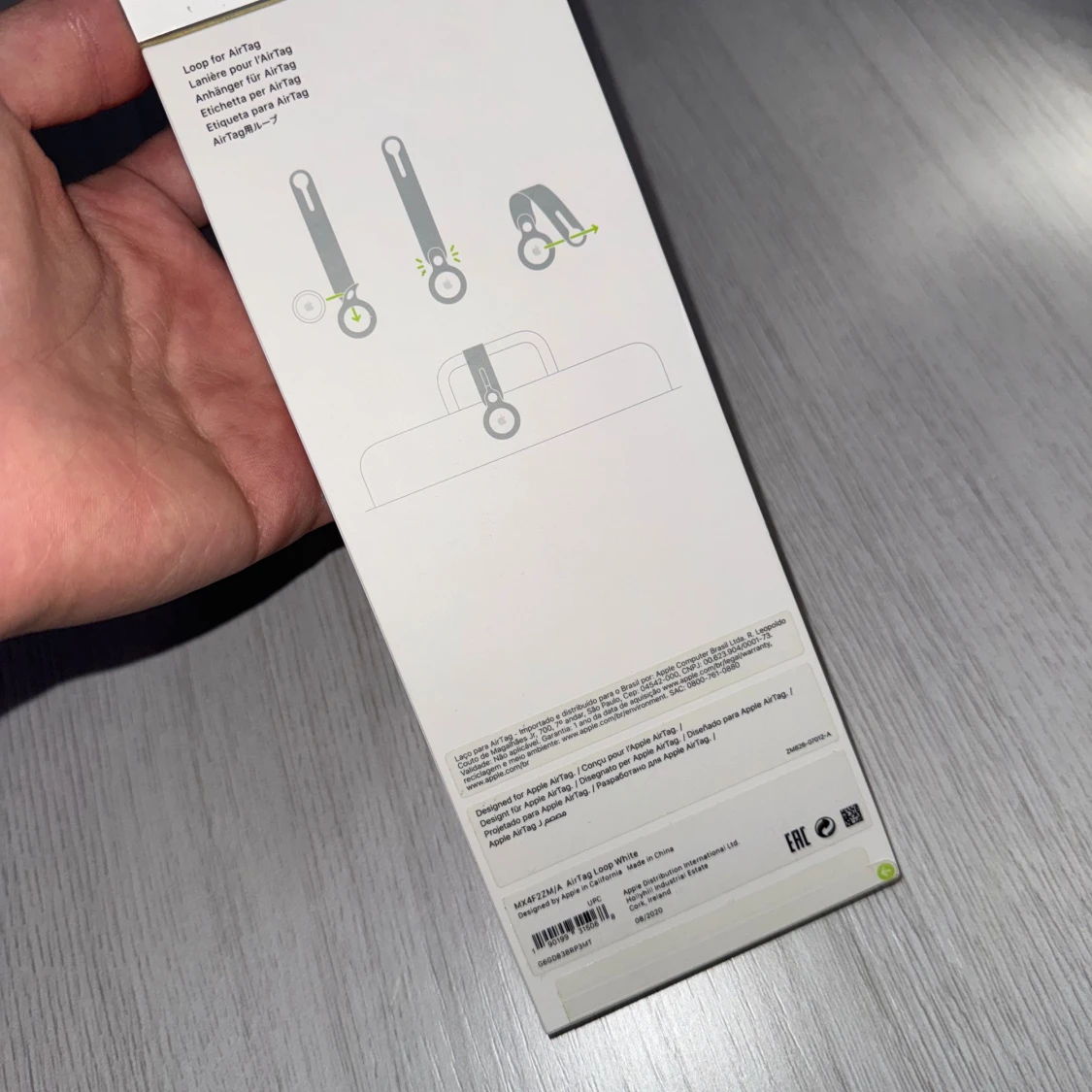 Apple Loop for AirTag (vit) - 2