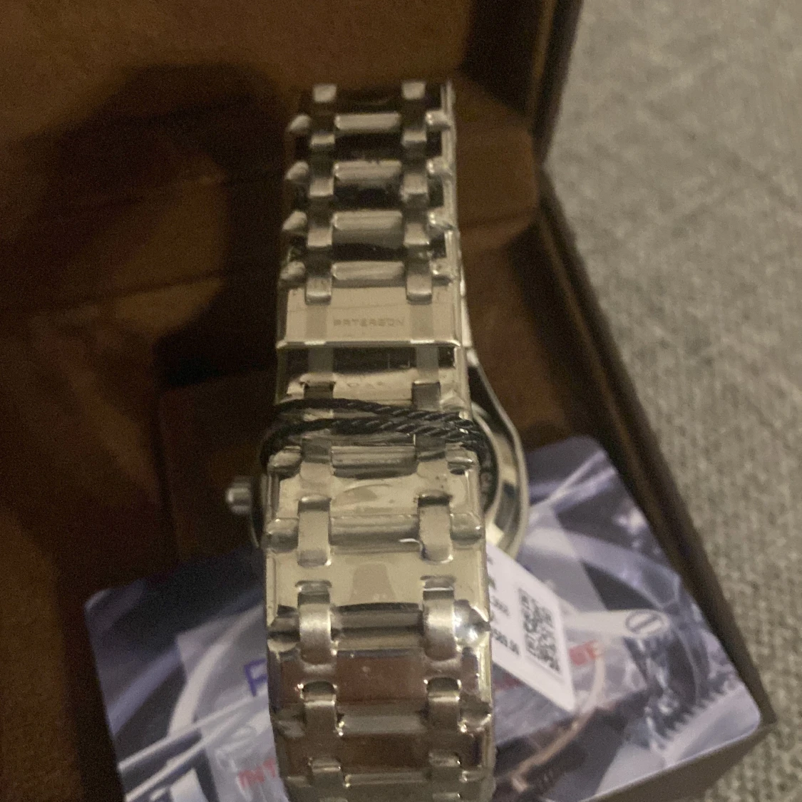 Paterson automatisk klocka silver - 2