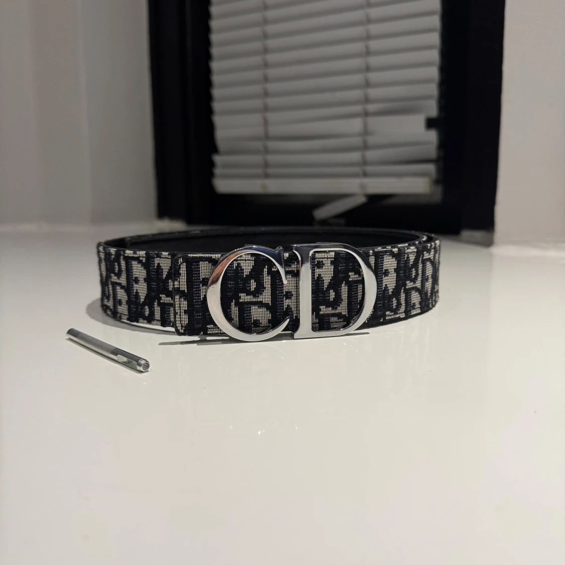 CD mönstrigt bälte 110cm - 4