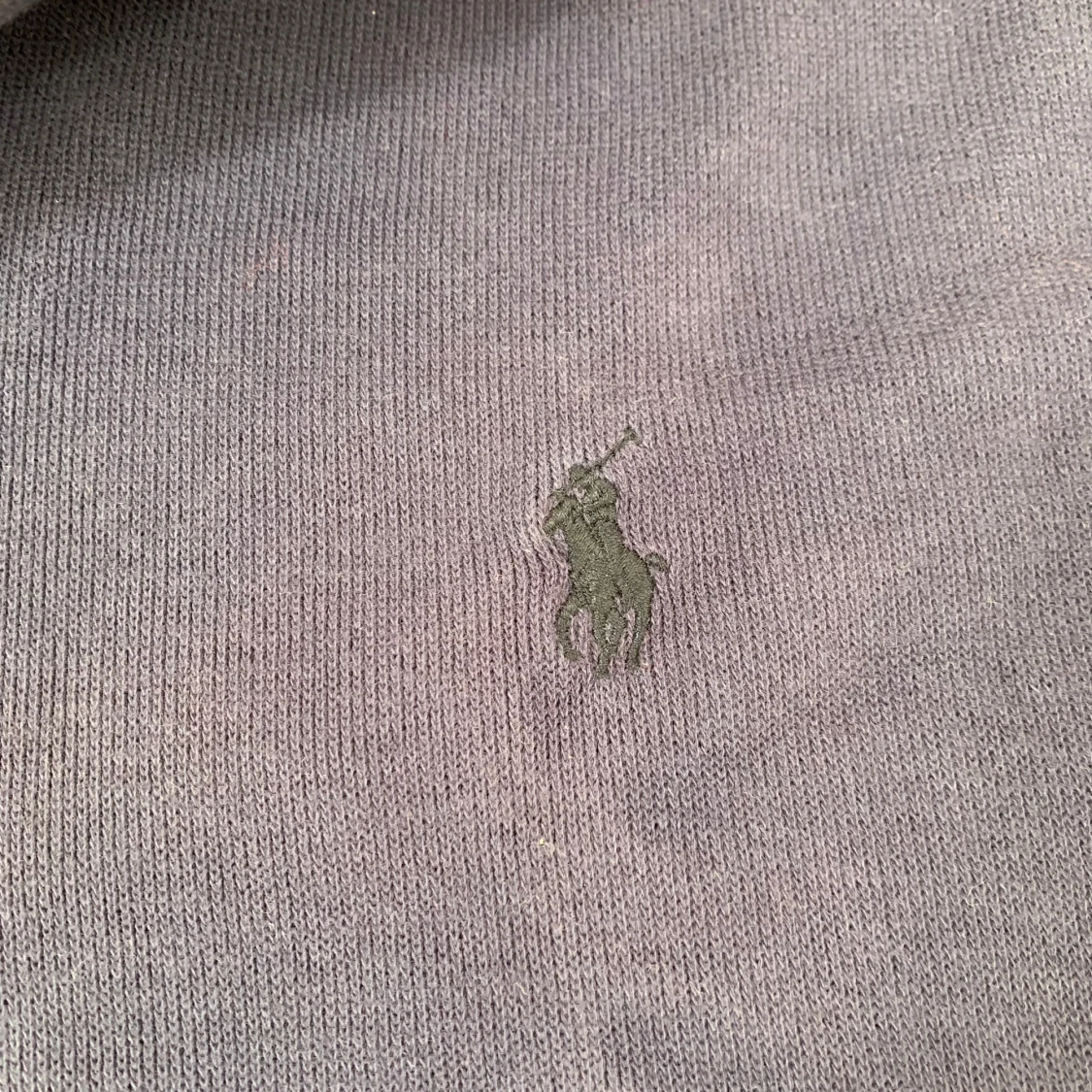 Blå ralph lauren halfzip - 2