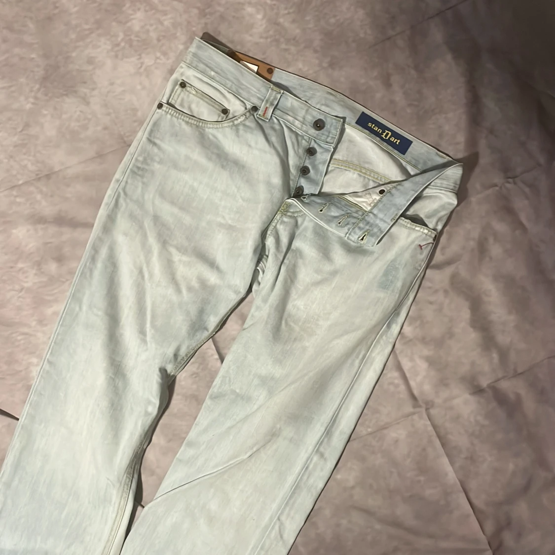 Ljusblåa Dondup jeans - 1