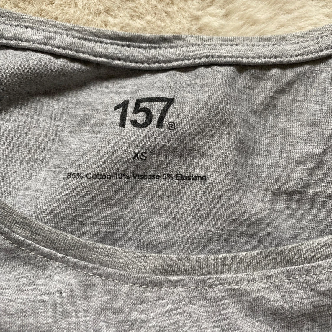 Grå långärmad topp från 157 - 1