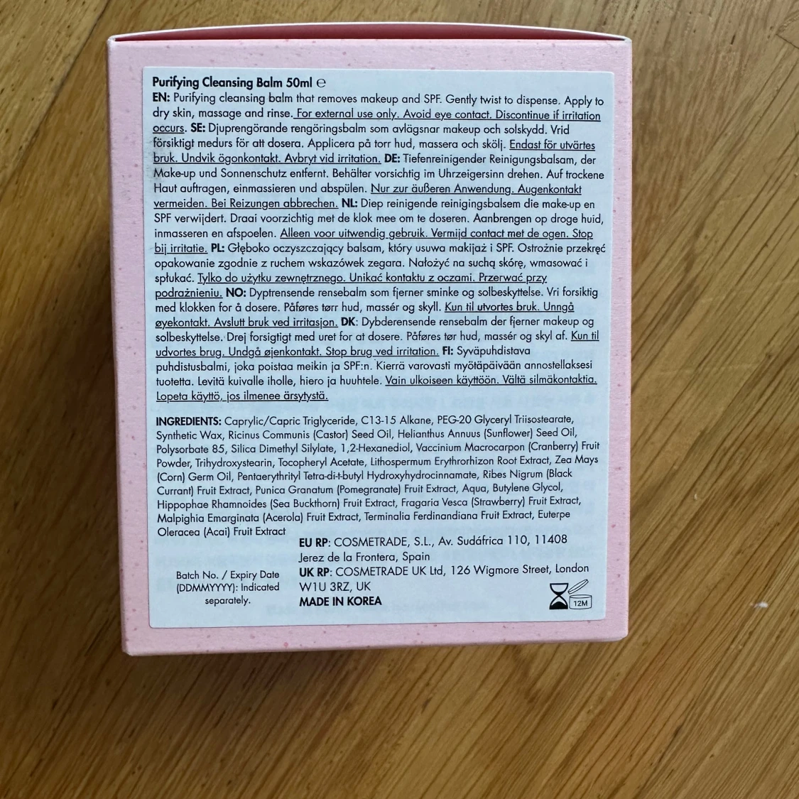 Hur Purifying Cleansing Balm 50ml - 2