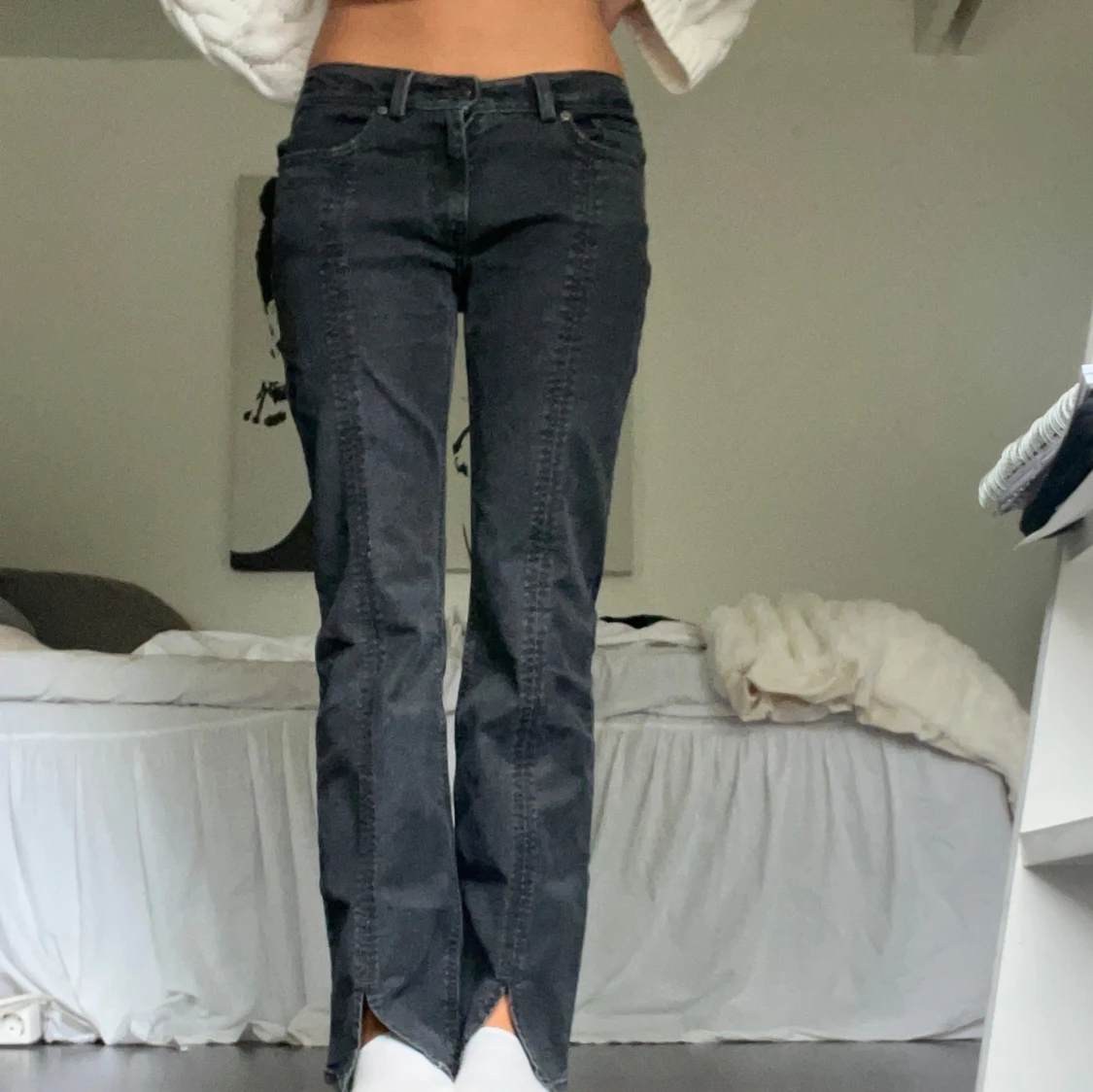 Lågmidjade jeans❣️