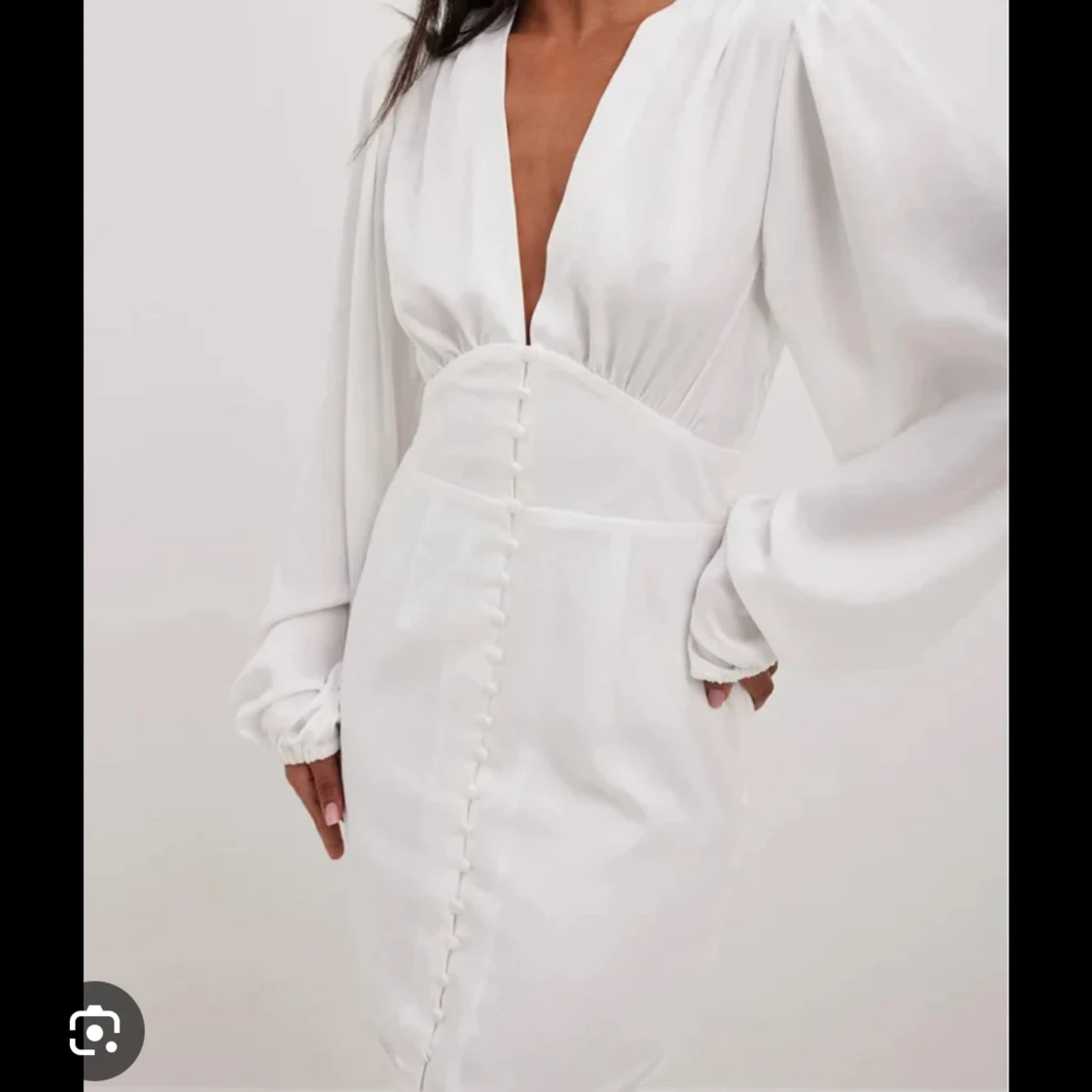 Vit studentklänning - 1