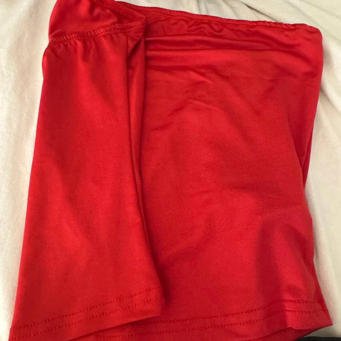 Grå och röd bandeau tubtopp - 2