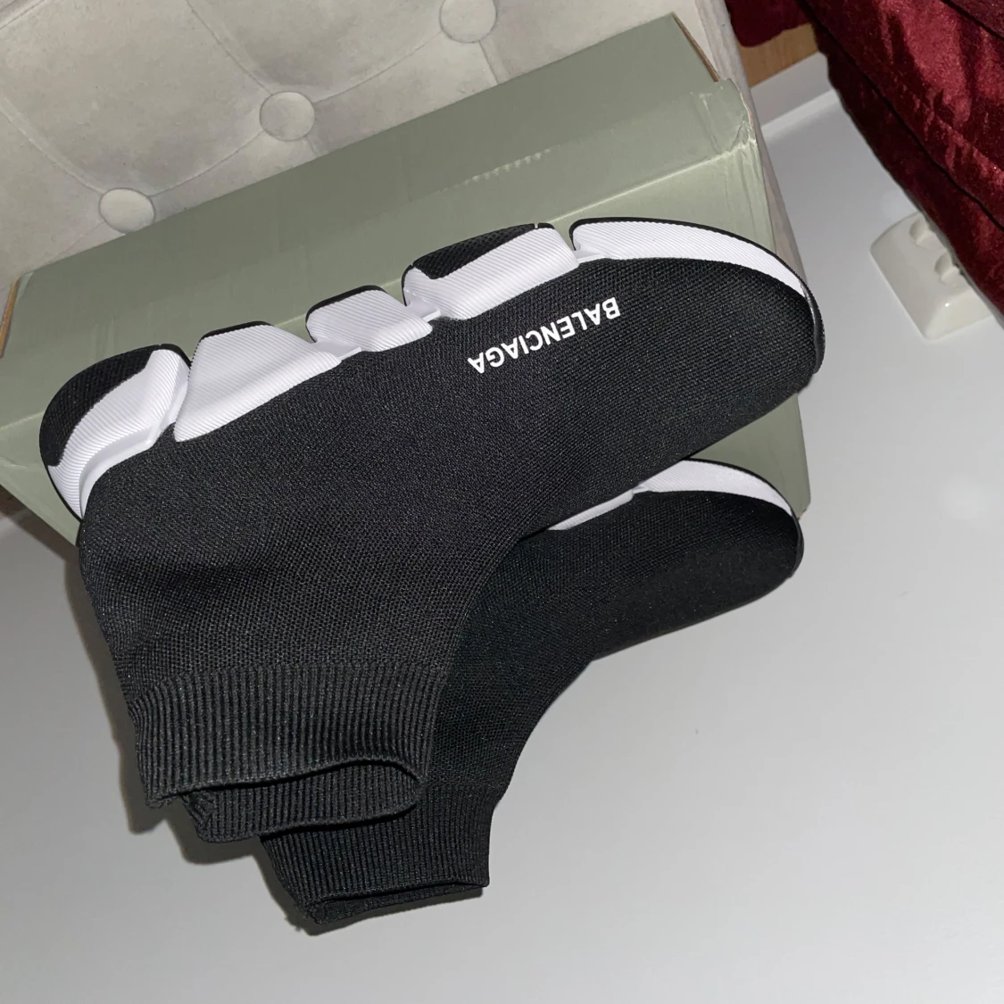 Speed runner 2.0 sneakers svart/vit - 3