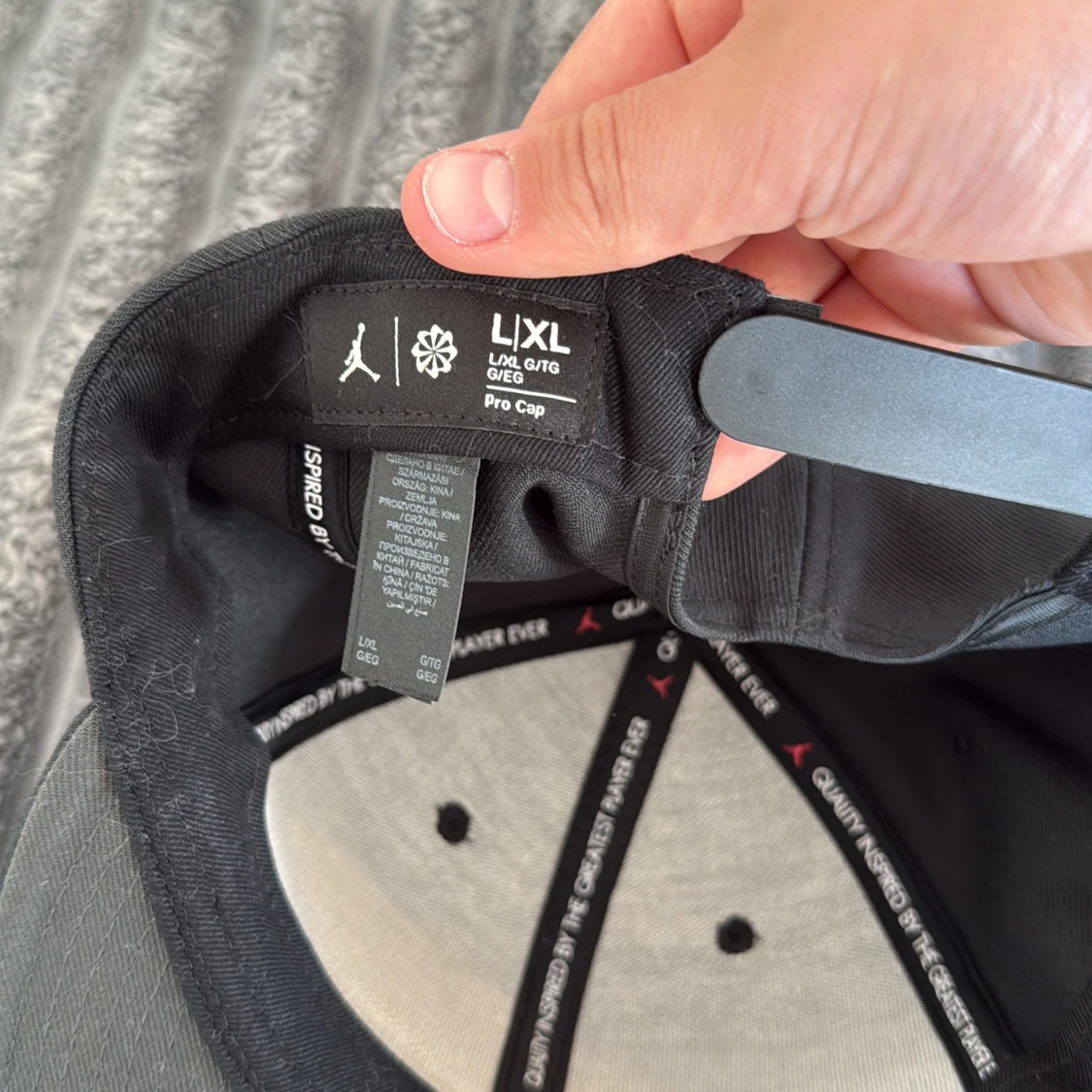 Svart Jordan keps Pro Cap L/XL - 3