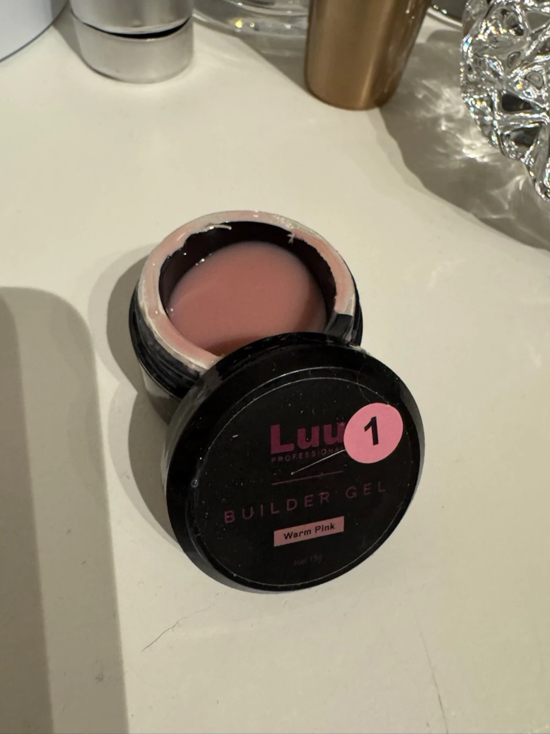 Luu Builder Gel Warm Pink & Universal Pink