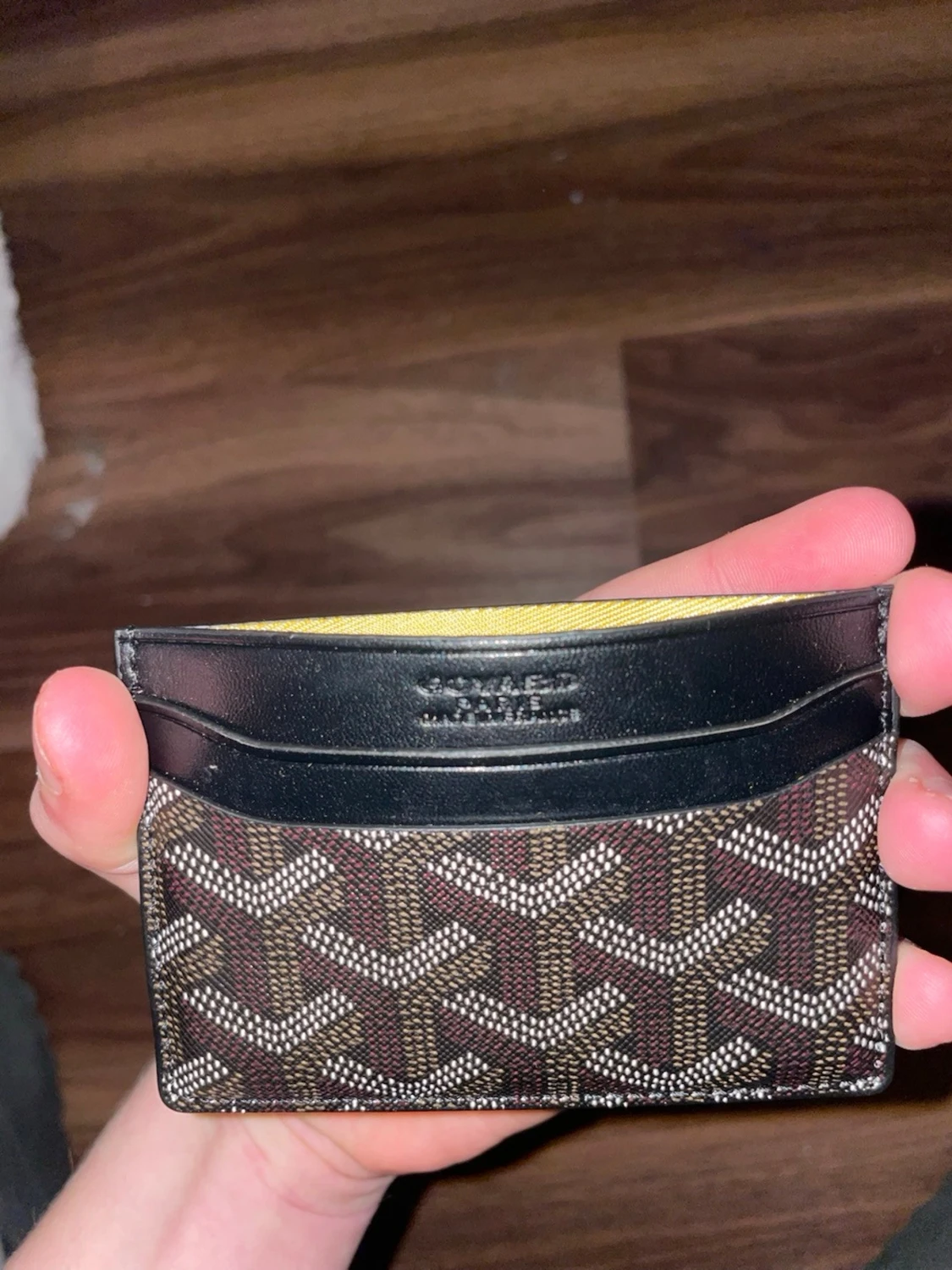 G-yard plånbok med klassiskt mönster - 1