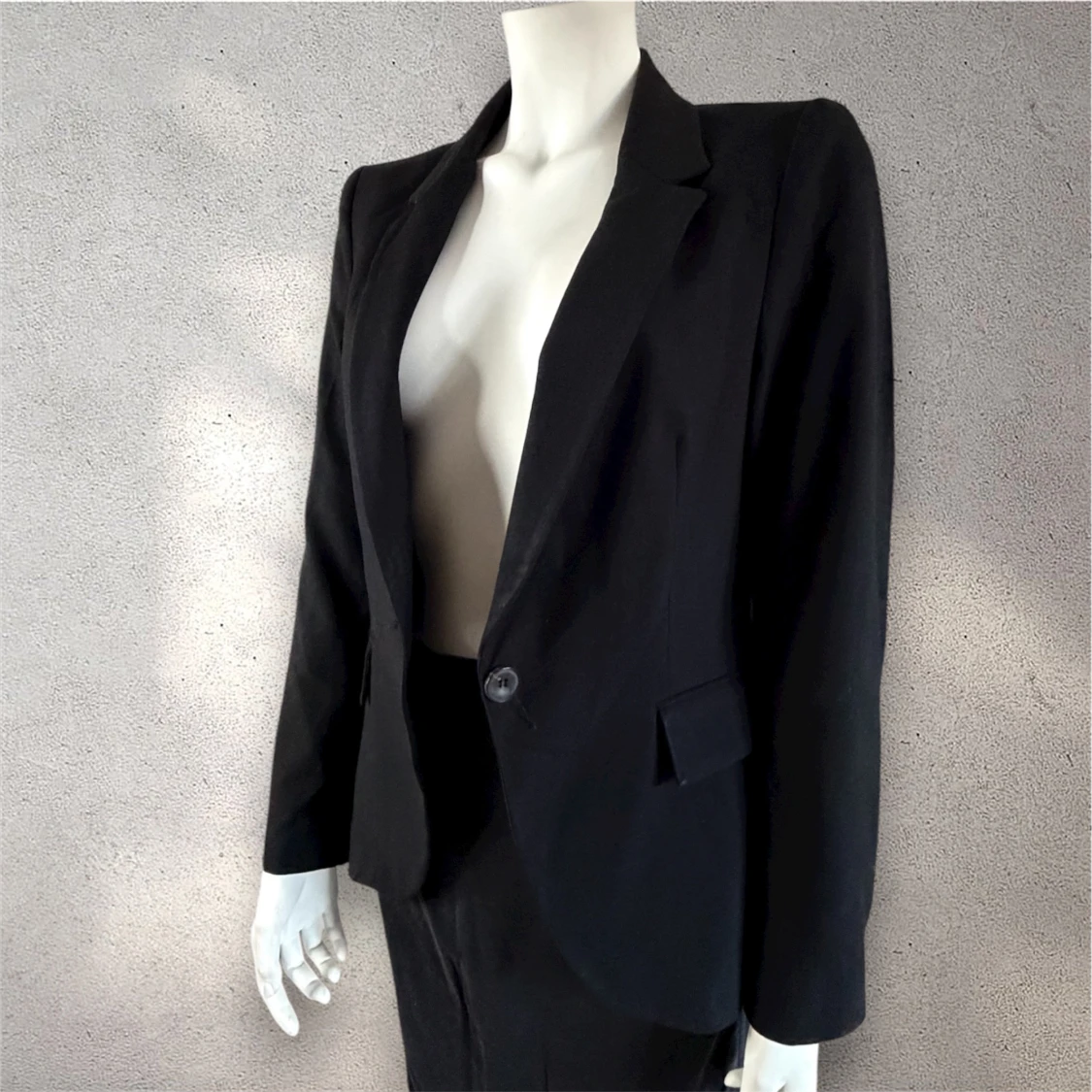 Zara Svart klassisk kavaj  - 4