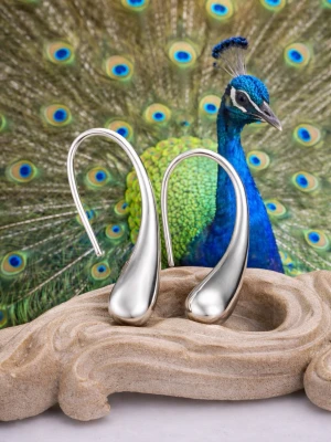 NYA dropp örhängen silverplättering och stämpel  - Nya skickad i kuvert med presentpåse 