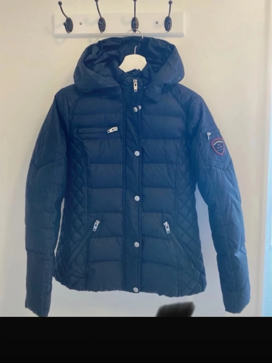 Svart pufferjacka Rockandblue 38