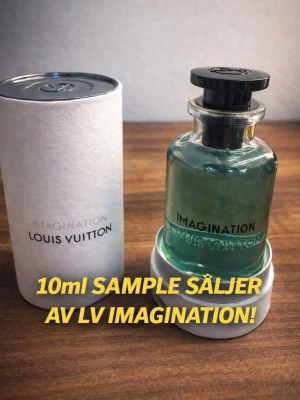 LV Imagination parfym samples /parfymprov/parfym 10ml  - Imagination från Louis Vuitton är en exklusiv parfym med stilren design.  Säljer parfym sample 5,10 eller 30ml  . Pris är 5ml för 179, 10ml för 249 och 30ml för 579