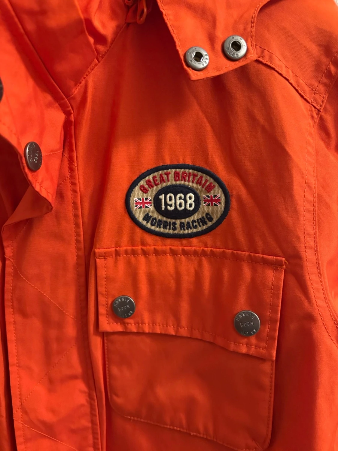 Orange vindjacka från Morris - 1