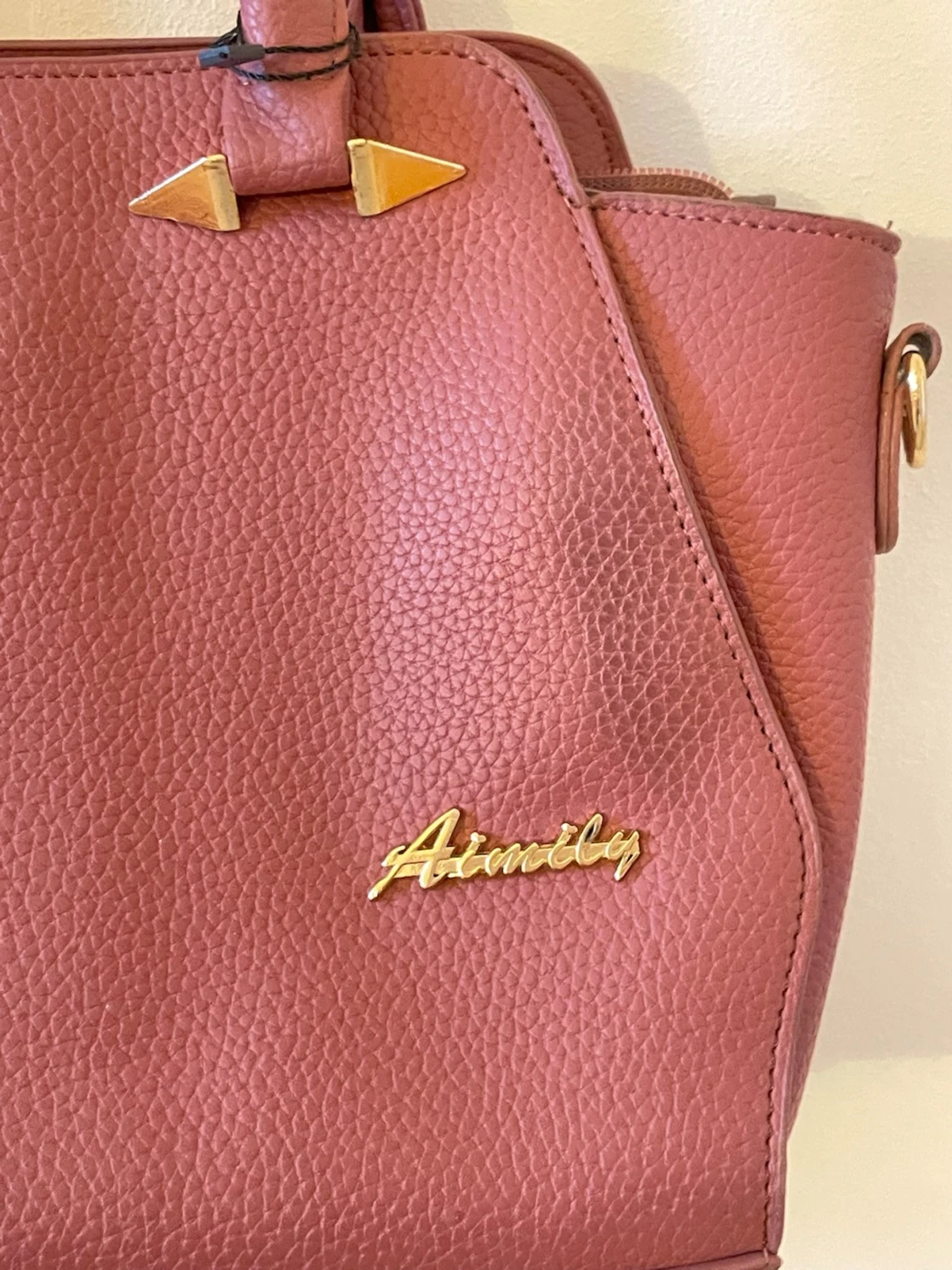 Rosa handväska från Alimathy - 4