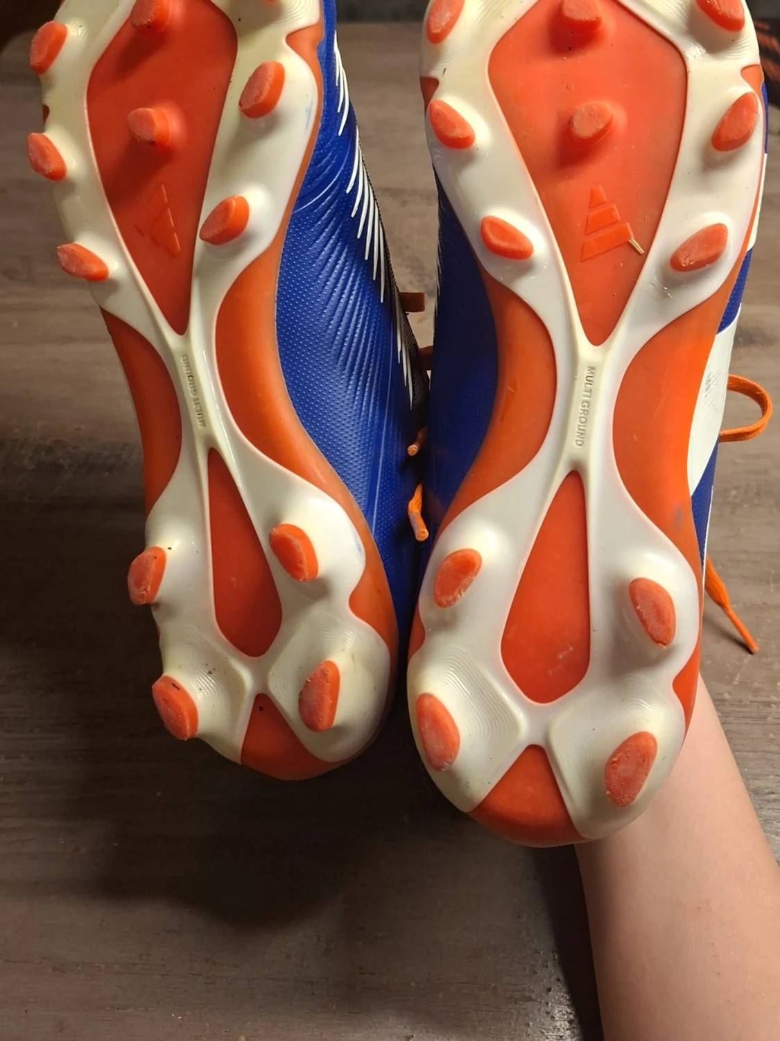 Adidas Predator blå fotbollsskor - 3