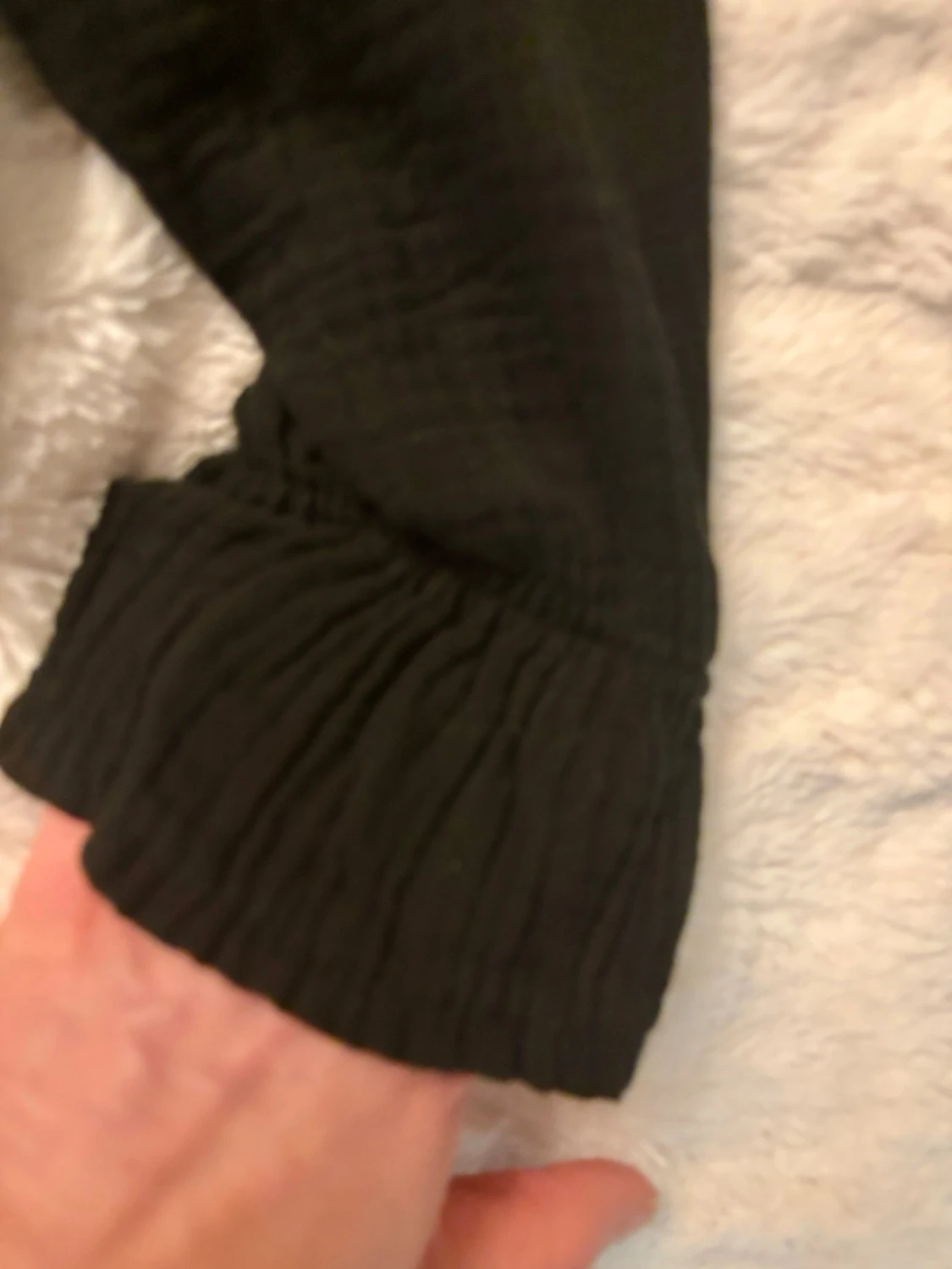 Svart blus i bomull. Mix by heart - 4