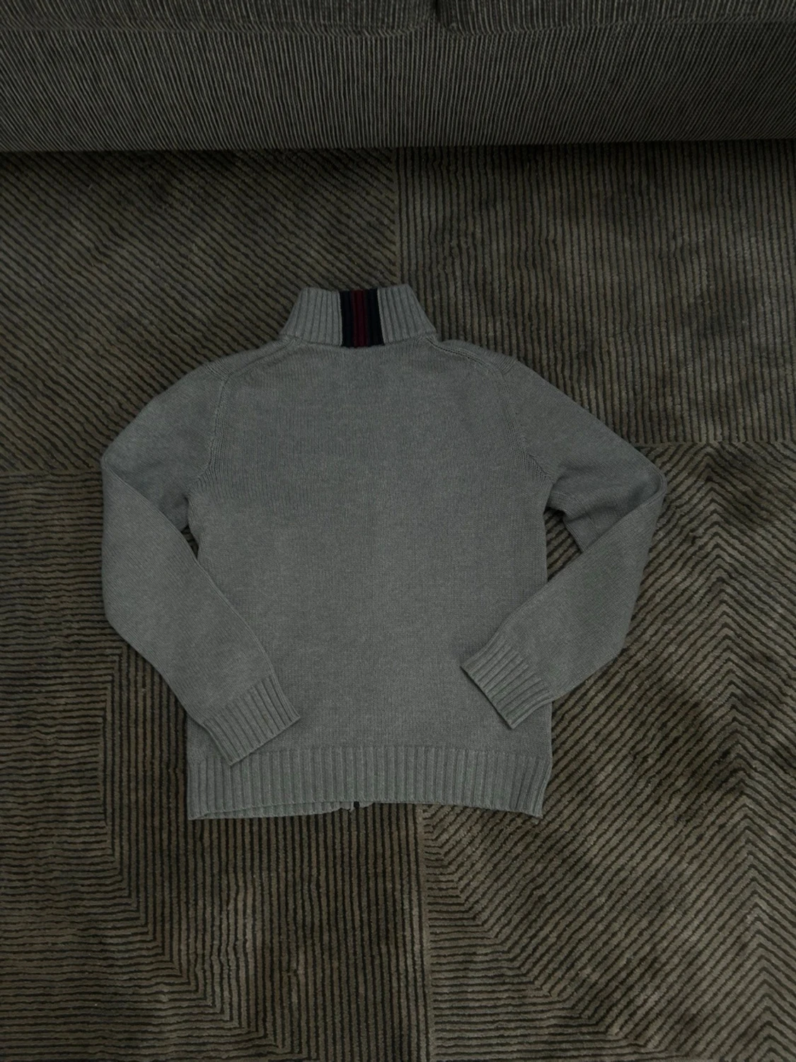 Grå stickad kofta från Polo Ralph Lauren - 1