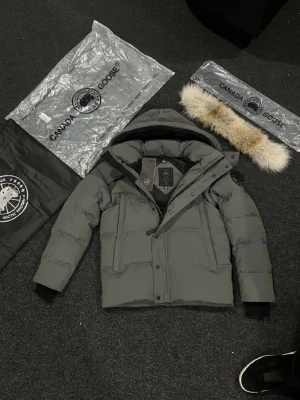 Canada Goose Black Label ny - Jackan är helt oanvänd i nyskick. Tagsen ligger kvar. Ingen problem alls helt felfritt jacka. Rökfritt och djurfritt hus Fraktas samma dag vid köp  Behöver rensa ut garderoben och hoppas att någon annan kan få lika mycket glädje av denna fantastiska jackan. Därför säljs den för detta billiga pris.
