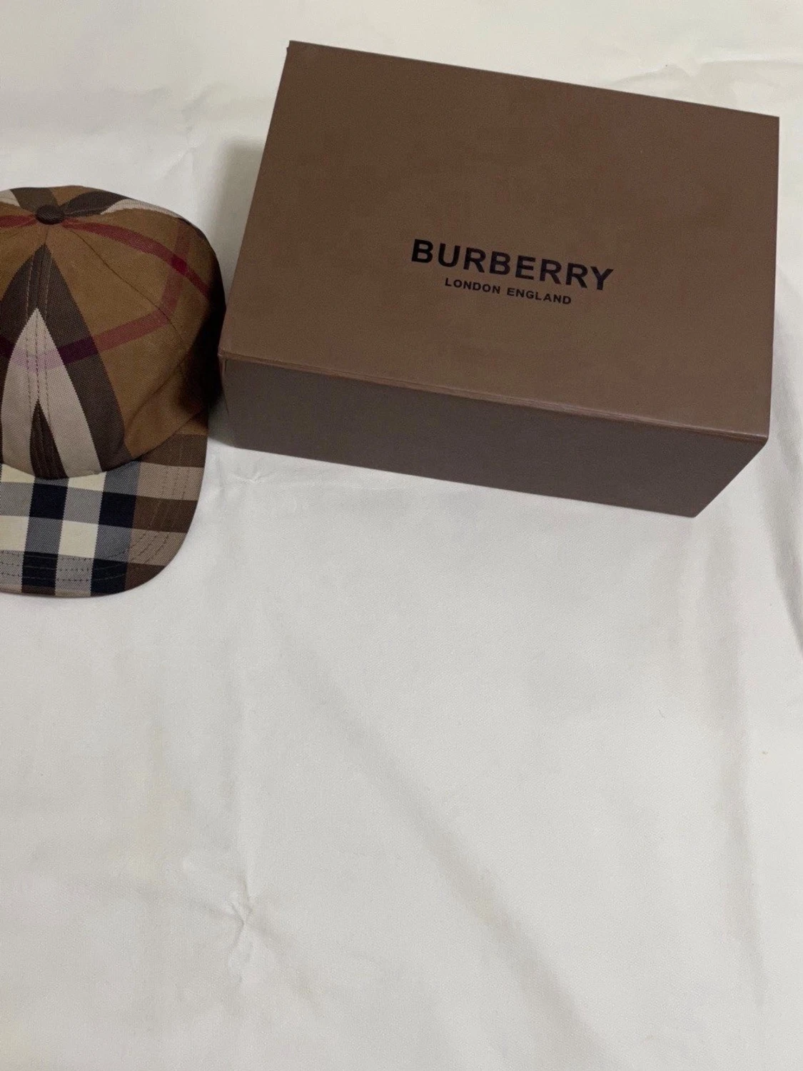  Burberry keps i bomull