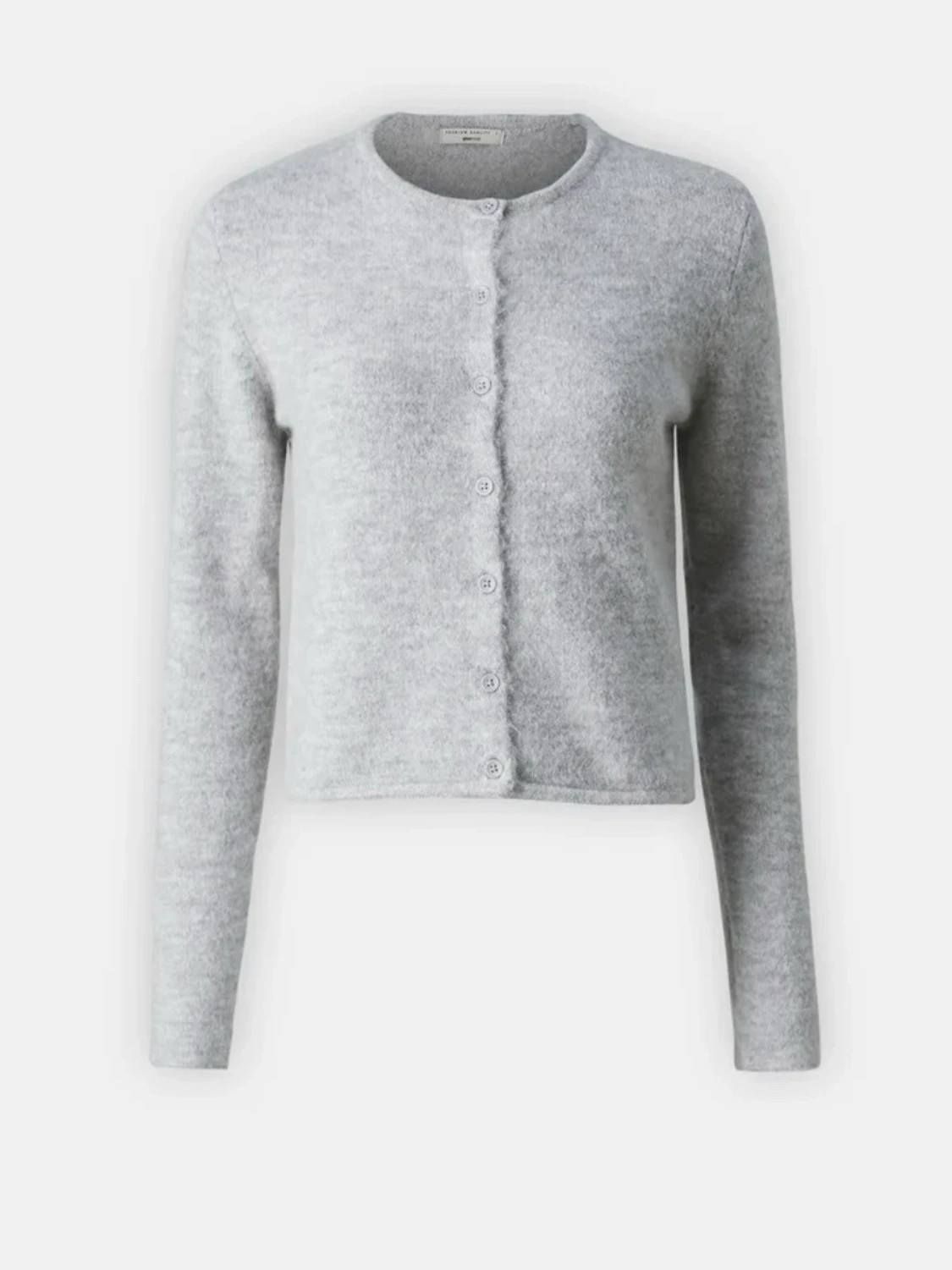 Ljusgrå kofta från Gina Tricot XS