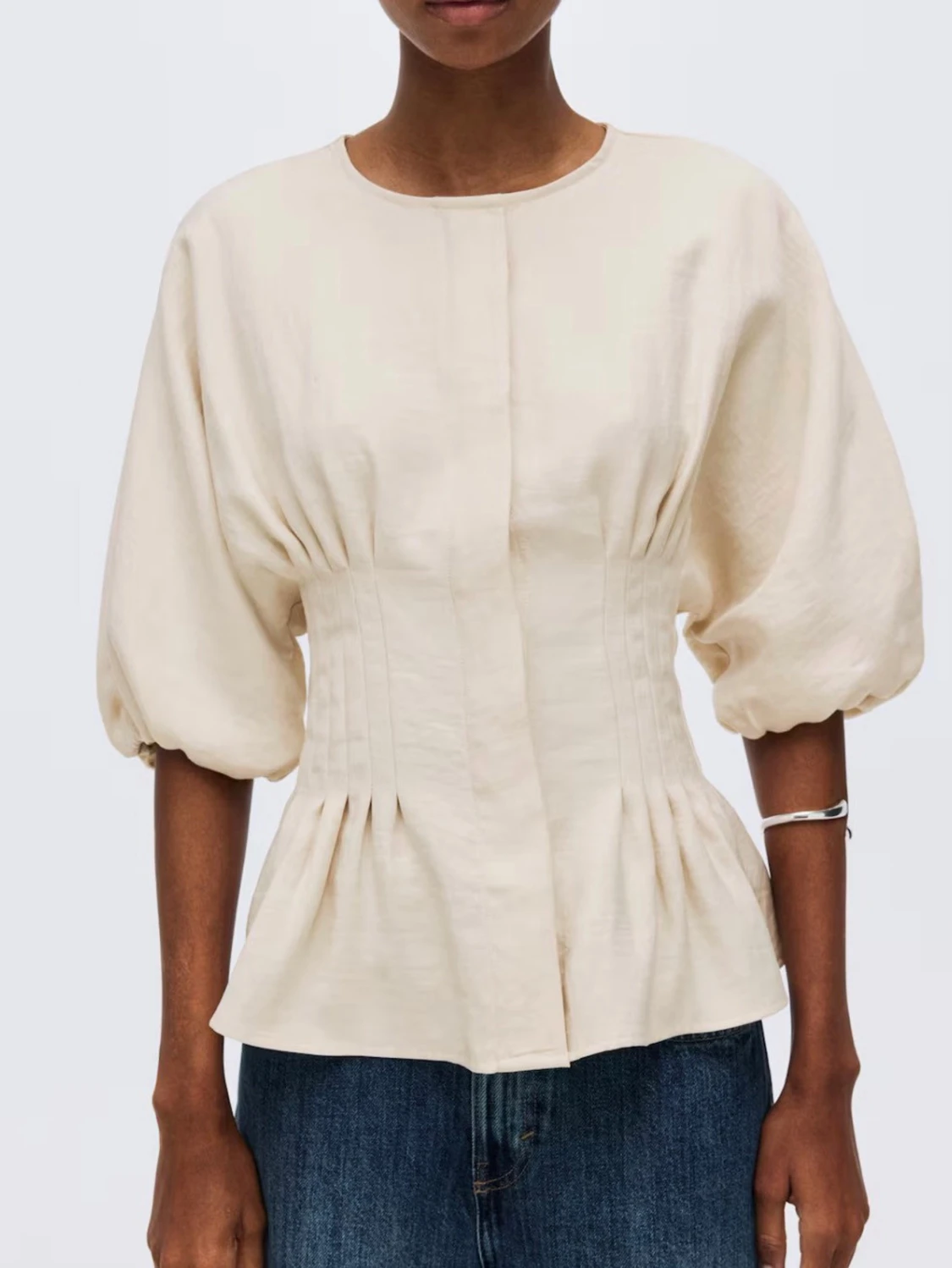 Blus indragen midja - 1