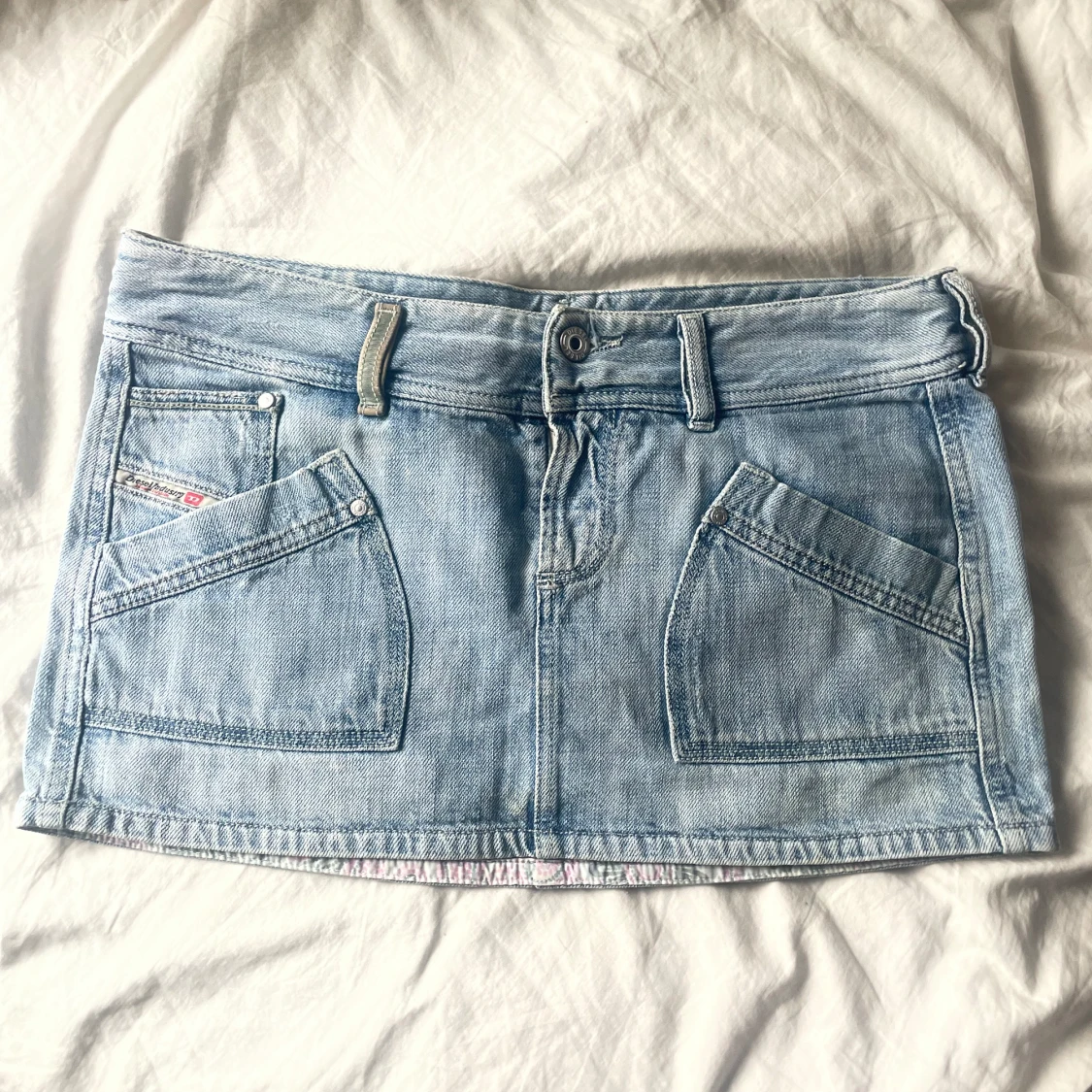 Minikjol jeans