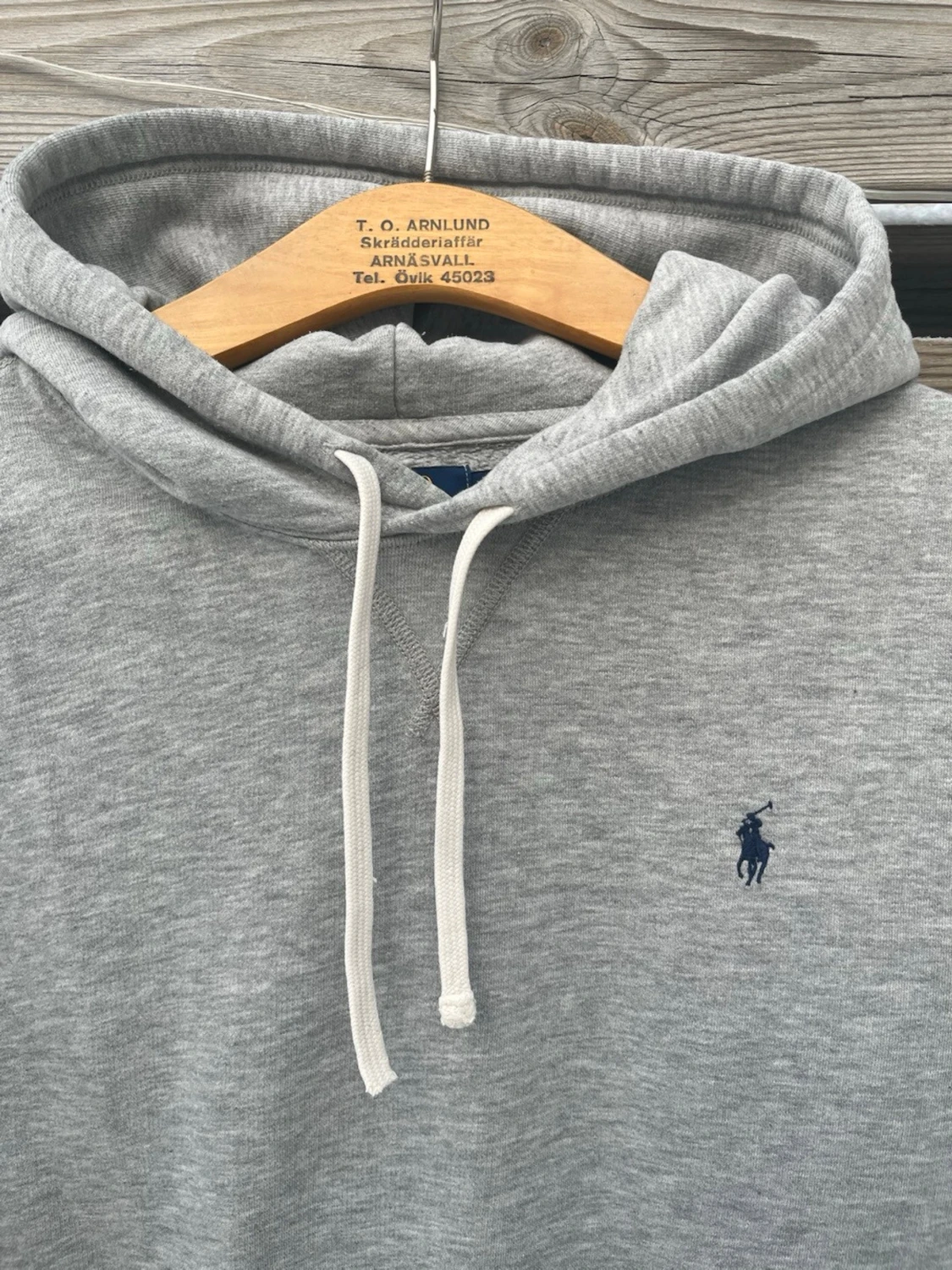 Ralph Lauren Grå Hoodie  - 4
