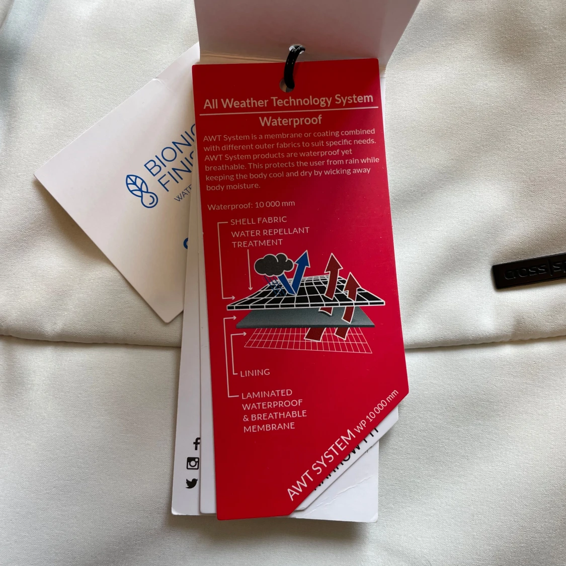 Vita täckbyxor från Cross Sportswear - 2